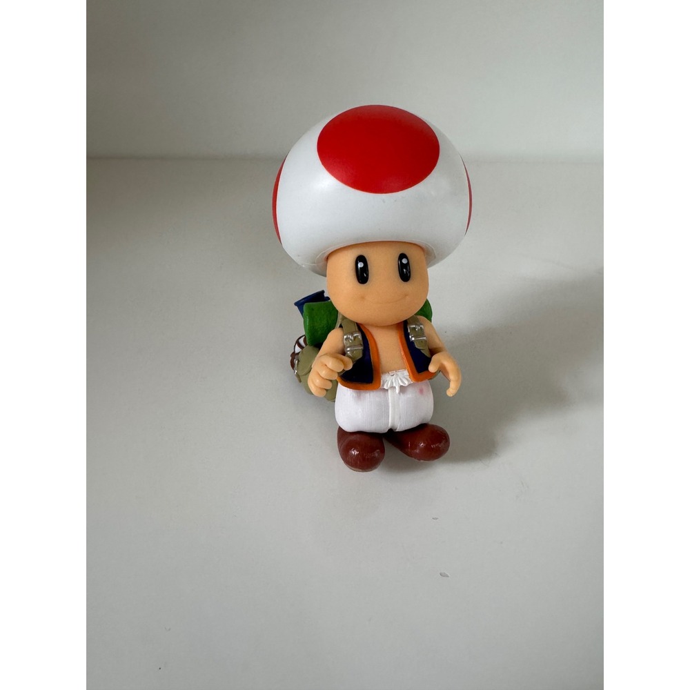Jakks Pacific Super Mario Movie Captain Toad Action Figure w/ Backpack 2093WE01